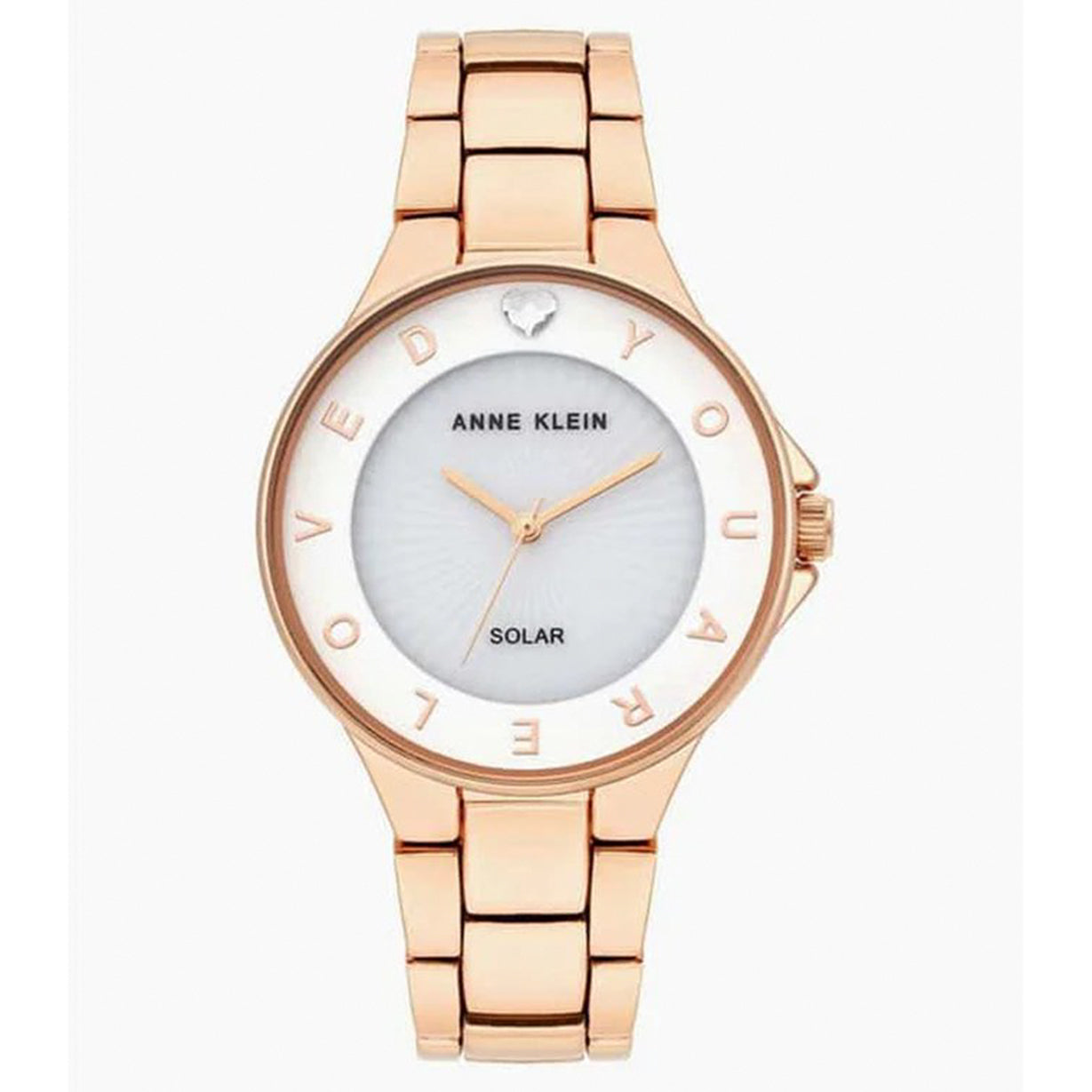 Anne Klein Analog White Dial Women 35mm