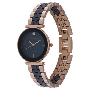 Anne Klein Ceramics Blue Dial Women 30mm