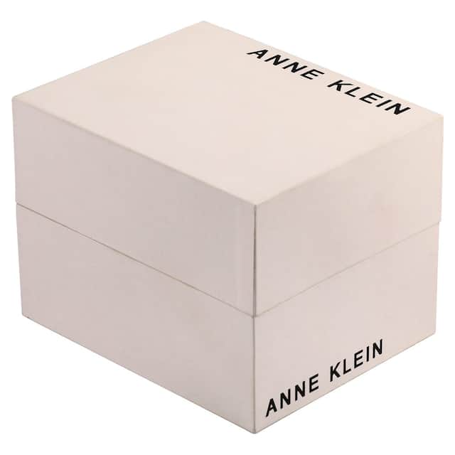 Anne Klein Ceramics Blue Dial Women 30mm