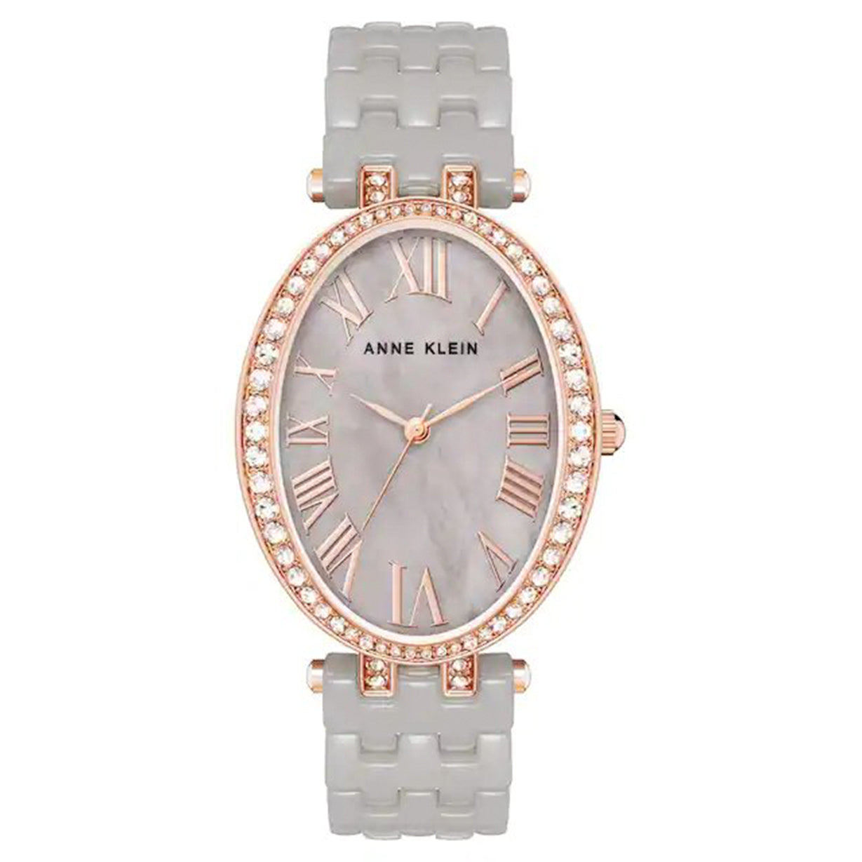 Anne Klein Ceramics Brown Dial Women 31mm