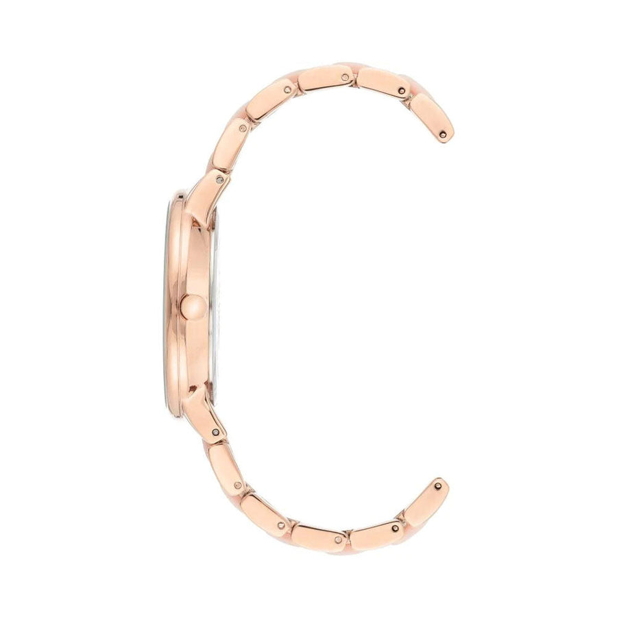 Anne Klein Trend Pink Dial Women 43mm