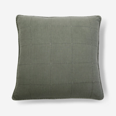 Antwerp Large Quilted Euro Sham by Pom Pom at Home
