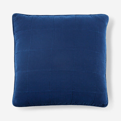 Antwerp Large Quilted Euro Sham by Pom Pom at Home