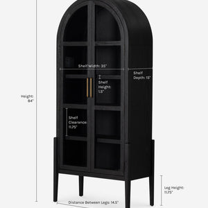 Apolline Curio Cabinet