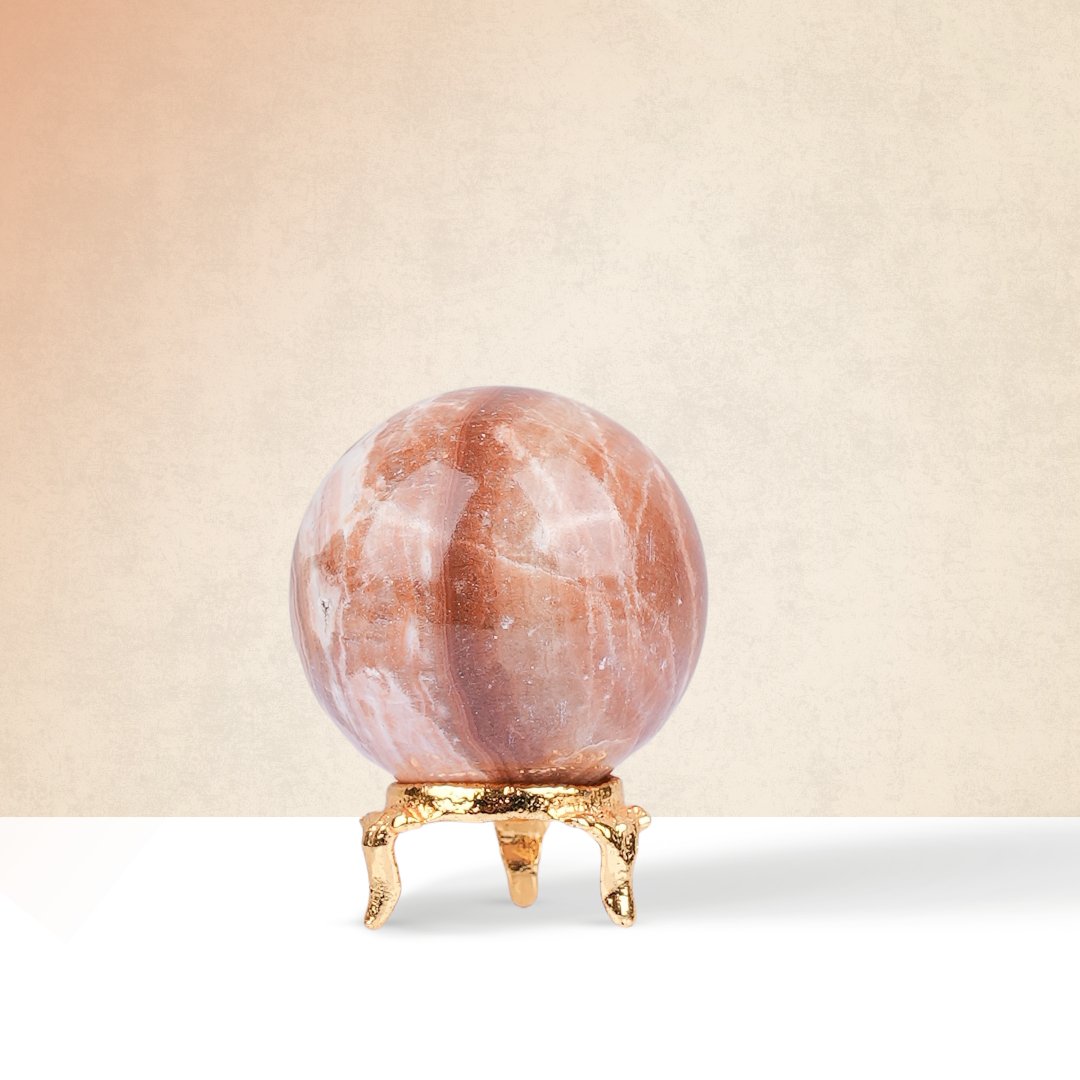 Aragonite Sphere/Ball