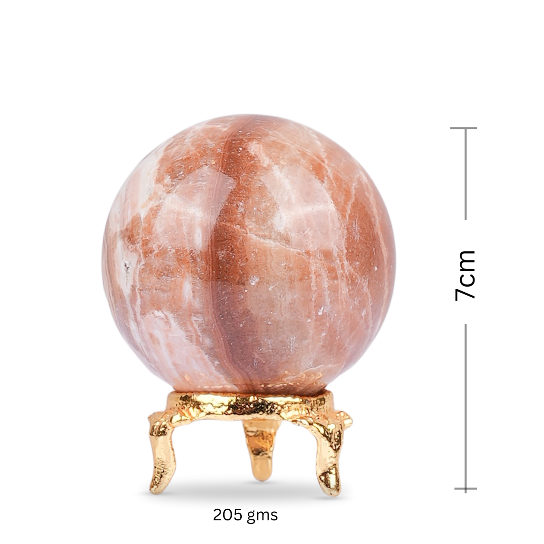 Aragonite Sphere/Ball