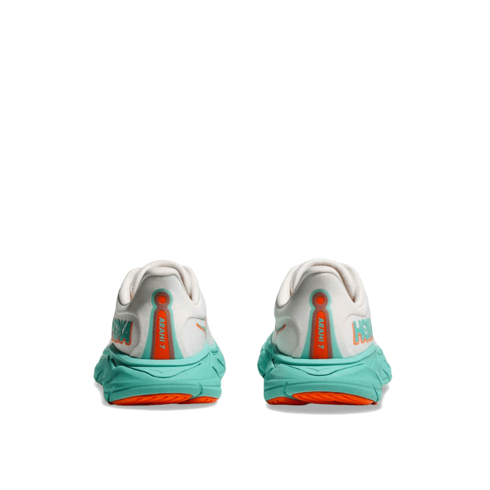 Hoka Arahi 7 Frost Aqua Glow