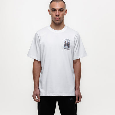 MAGIRI Archway Printed White T-Shirt