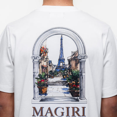MAGIRI Archway Printed White T-Shirt