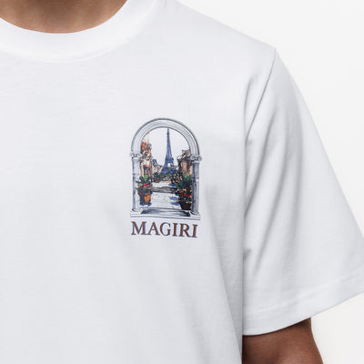 MAGIRI Archway Printed White T-Shirt