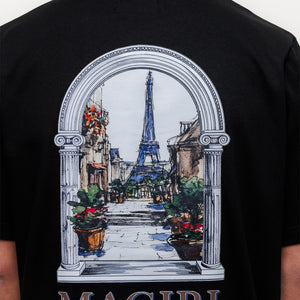MAGIRI Archway Printed Black T-Shirt