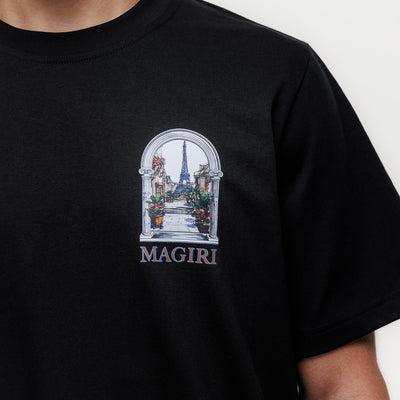 MAGIRI Archway Printed Black T-Shirt
