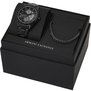 Armani Exchange Dante Black Dial Men 42mm AX7160SET