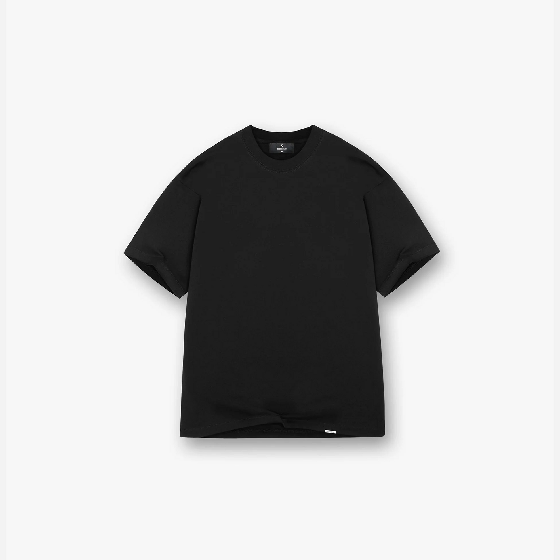REPRESENT SS25 Initial Oversized T-Shirt Black