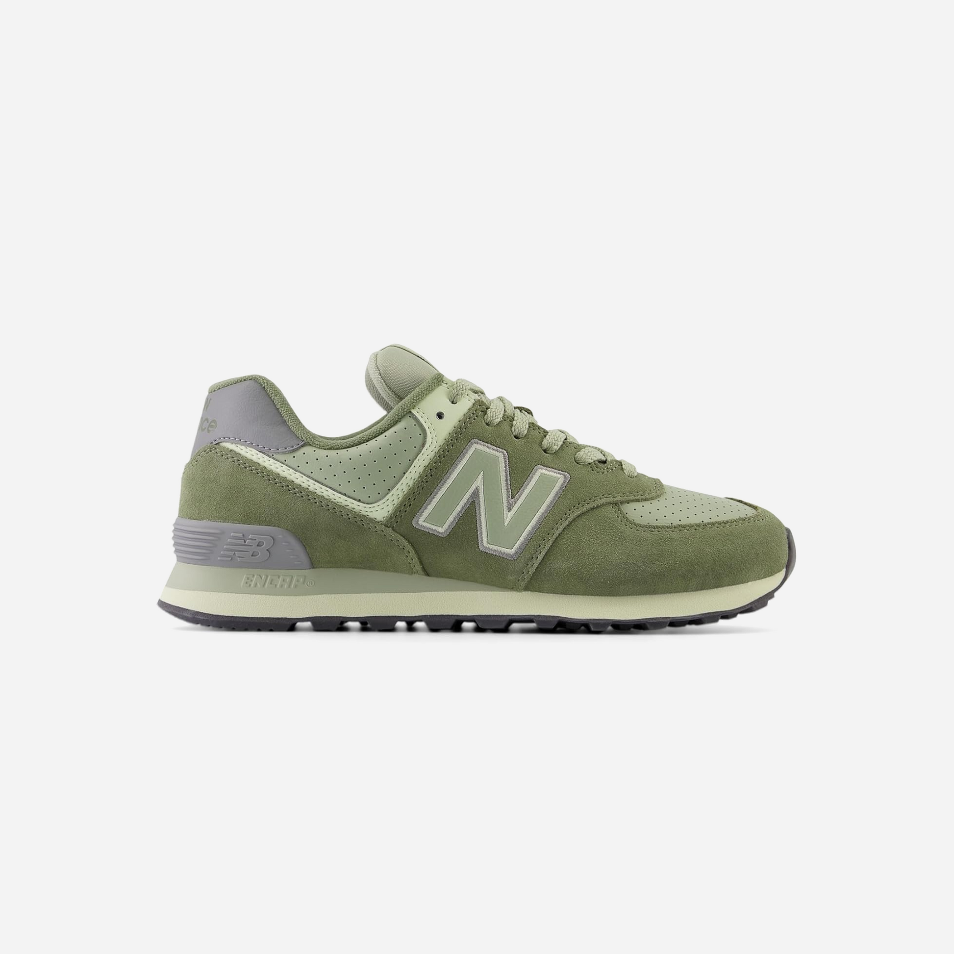 New Balance Olive Green Suede Edition