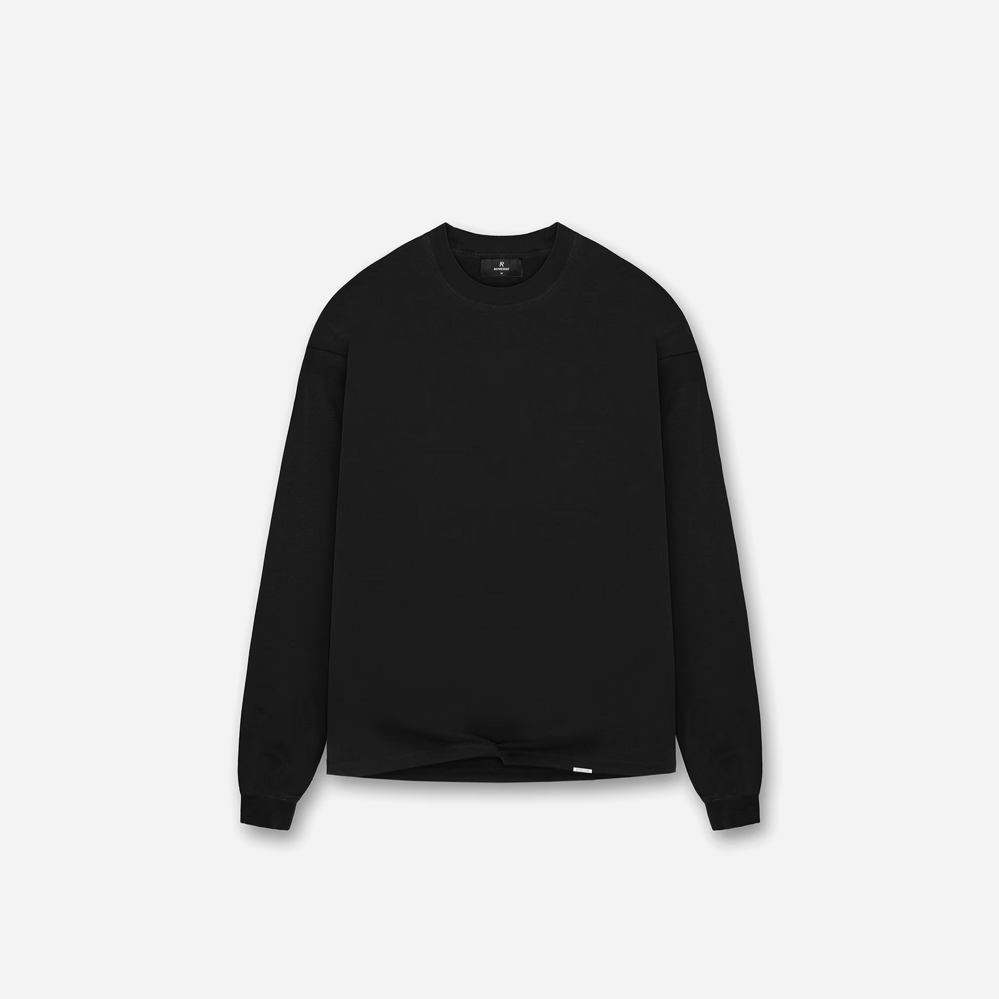 REPRESENT SS25 Initial Long Sleeve T-Shirt Black