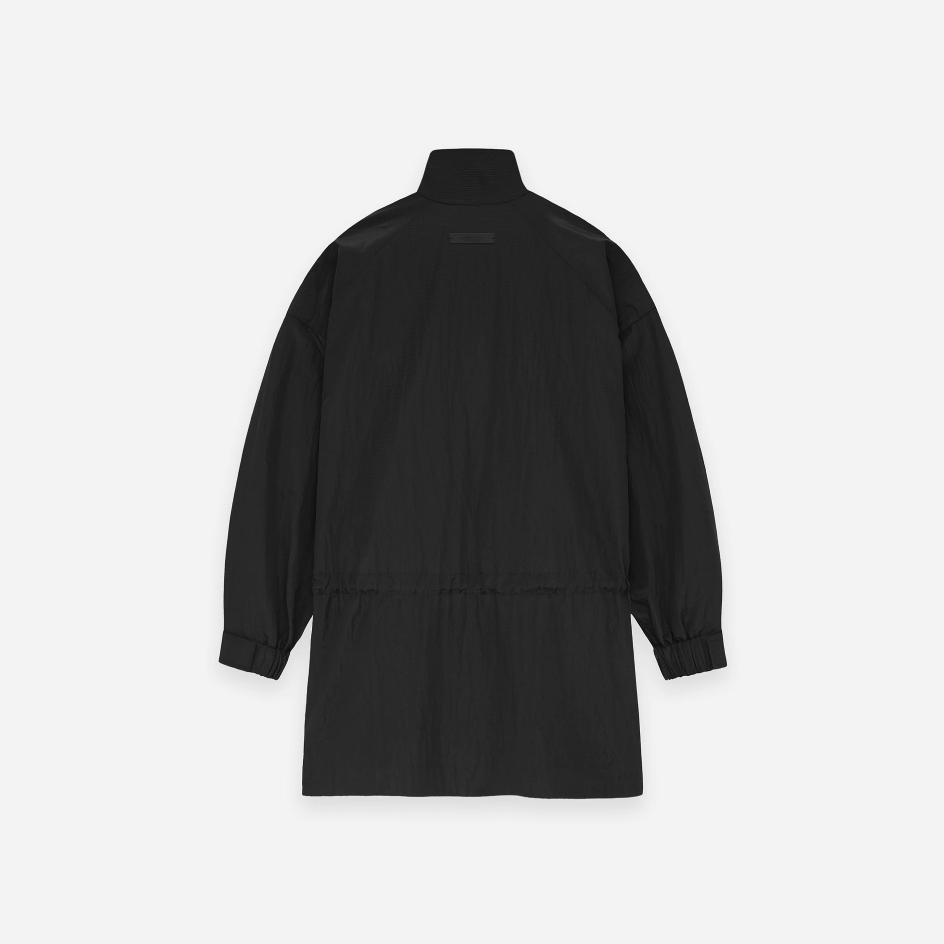 Fear Of God Essentials SS25 Ripstop Mockneck Anorak Black