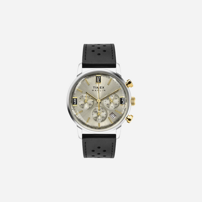 Timex Marlin 42mm Beige Round Dial Analog Men's Watch