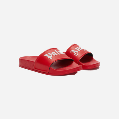 Palm Angels Pool Slides Red
