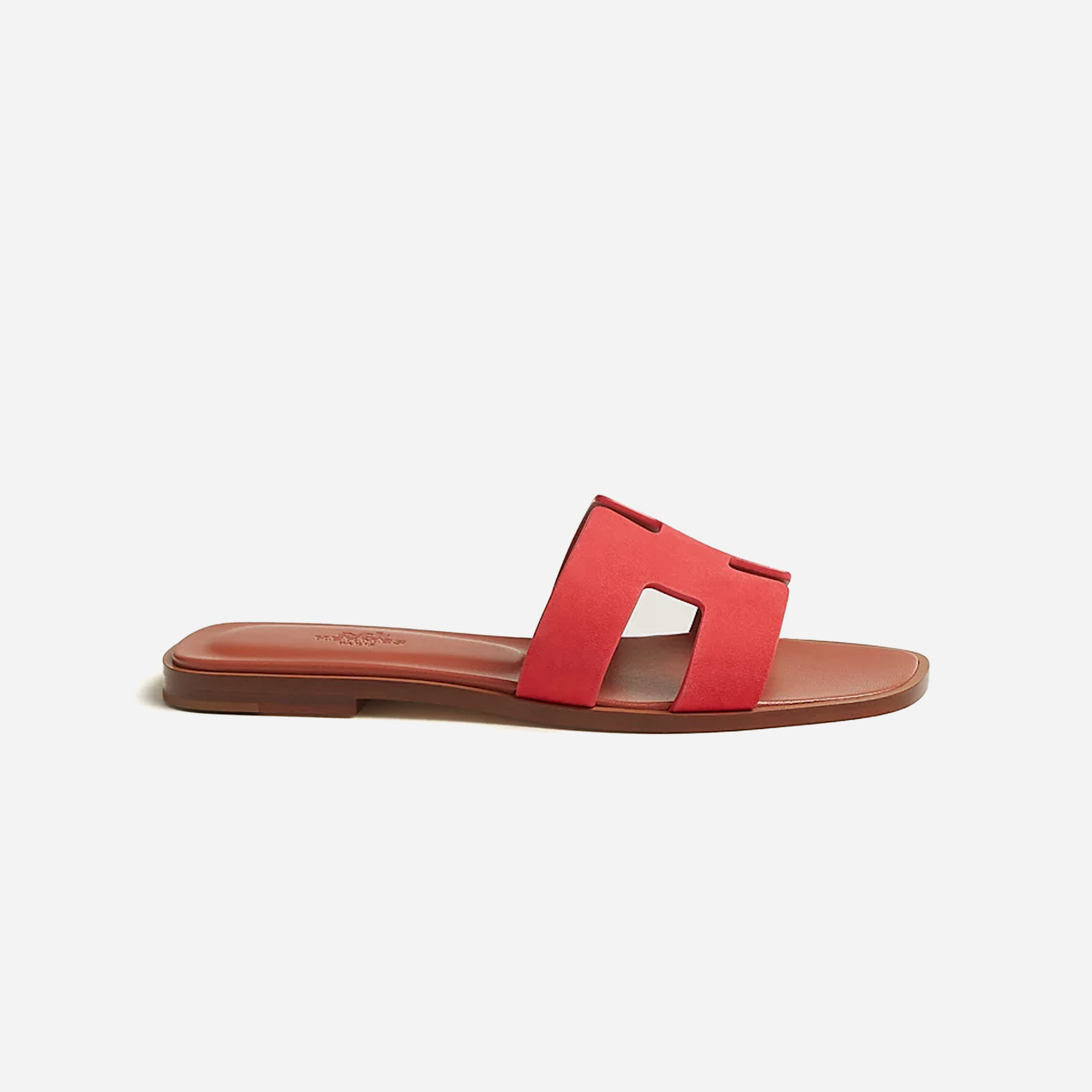 Hermes Oran sandal Rouge Cinétique