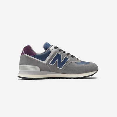 New Balance Unisex 574 Apollo Grey Navy