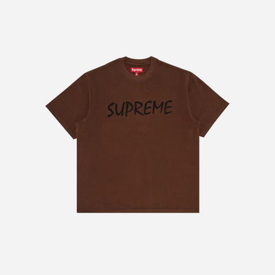 Supreme FTP Logo Tshirt Brown