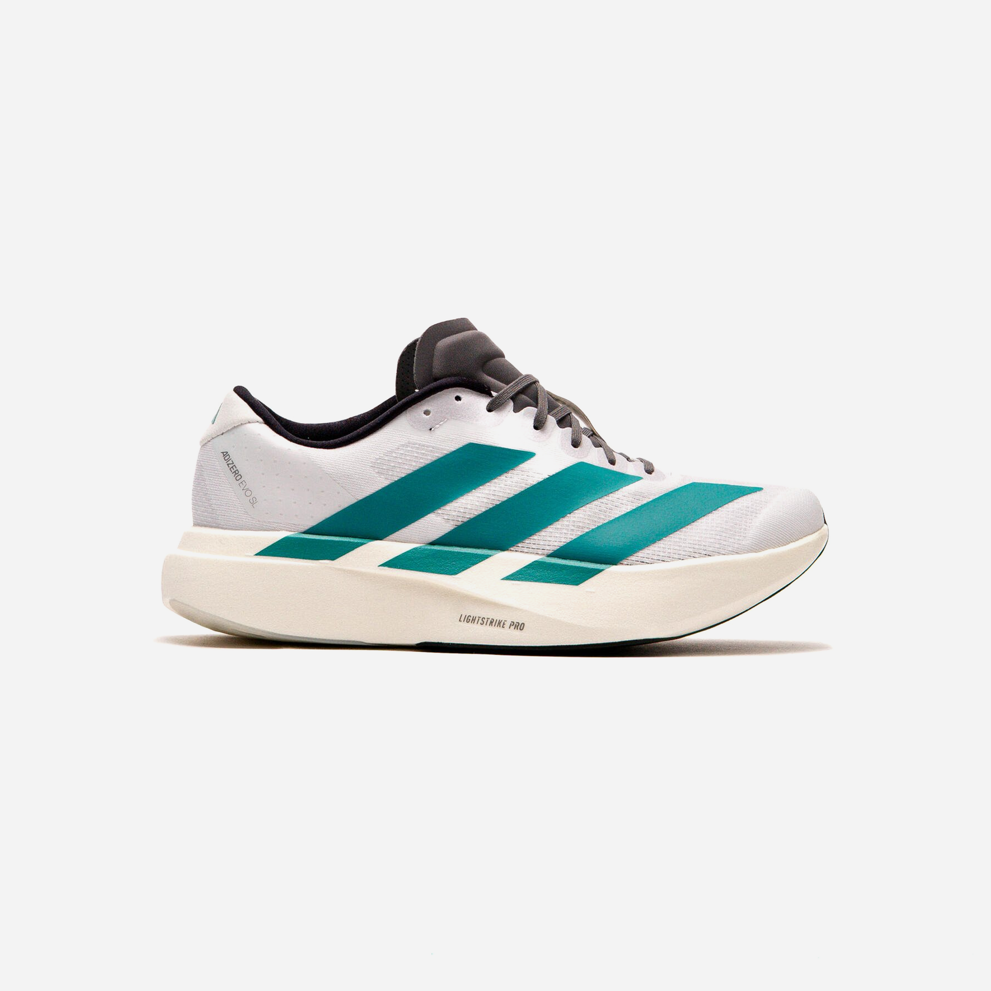 Adidas Adizero EVO SL Shoes Cloud White / Pure Teal / Grey Four