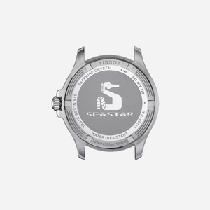 Tissot Seastar 1000 Blue Dial Grey Stainless Steel Bracelet 40mm