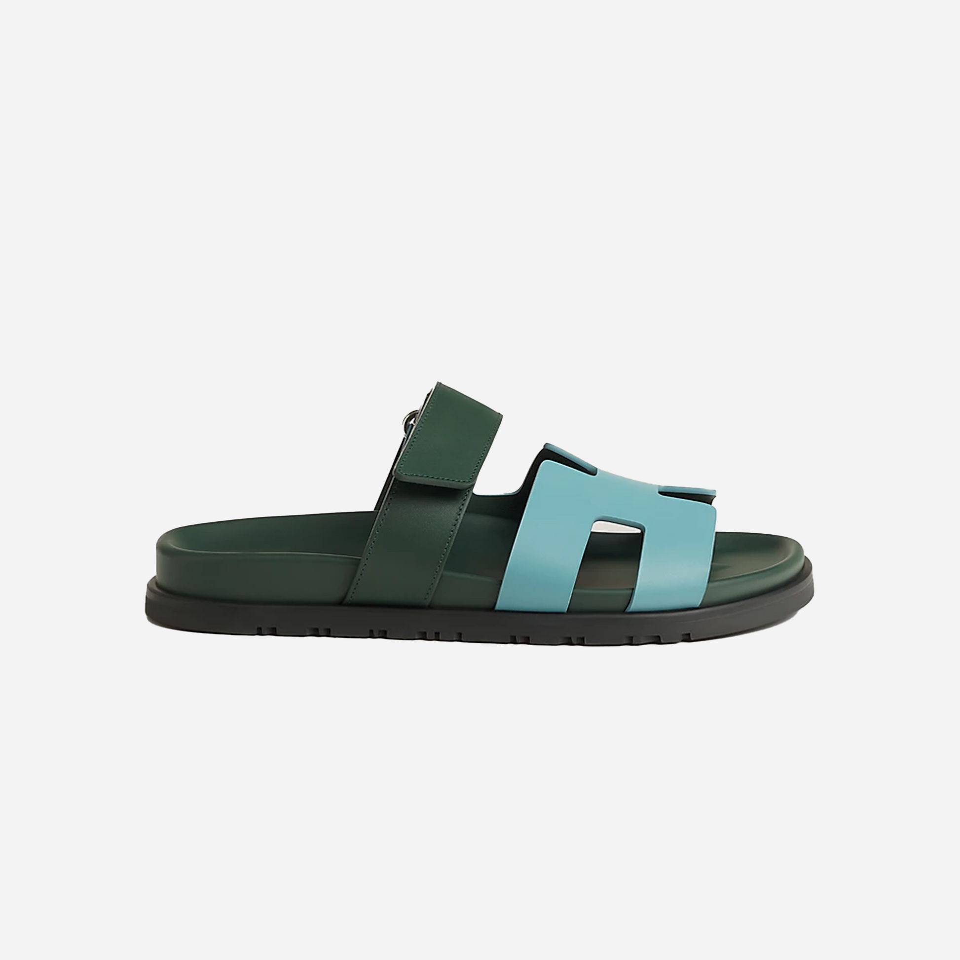 Hermes Chypre Sandal Bleu Citadin Vert Bouteille