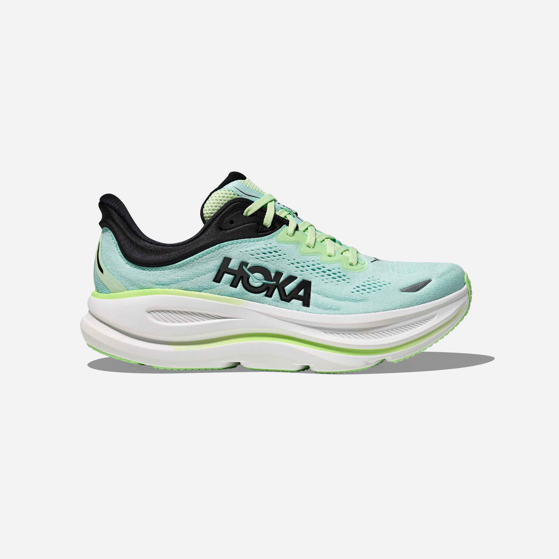Hoka Bondi 9 Luna Moth Blue Spark Regular