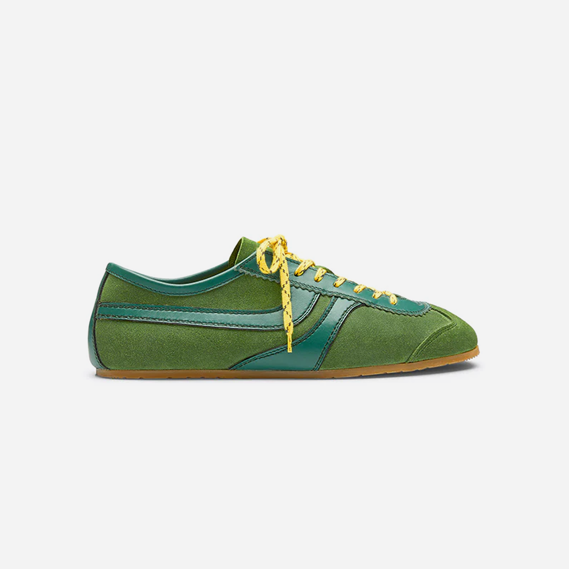 Dries Van Noten Suede Sneakers Green