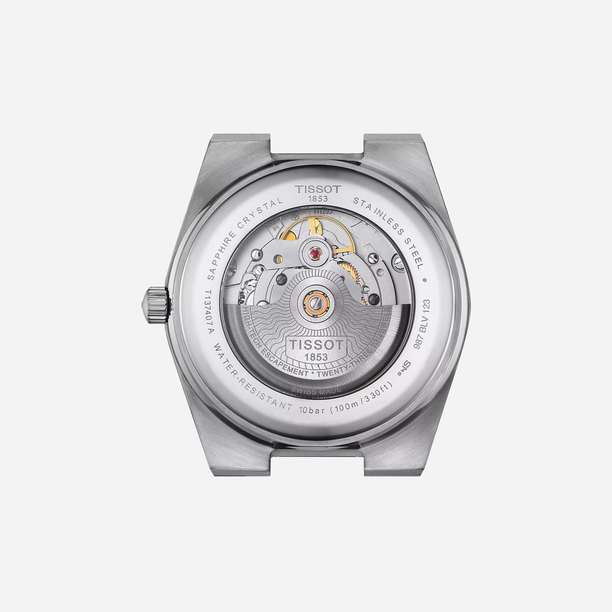 Tissot PRX Powermatic 80 40mm Blue Dial Grey Stainless Steel Automatic Watch
