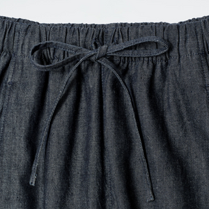 Cos Barrel-Leg Denim Drawstring Pants