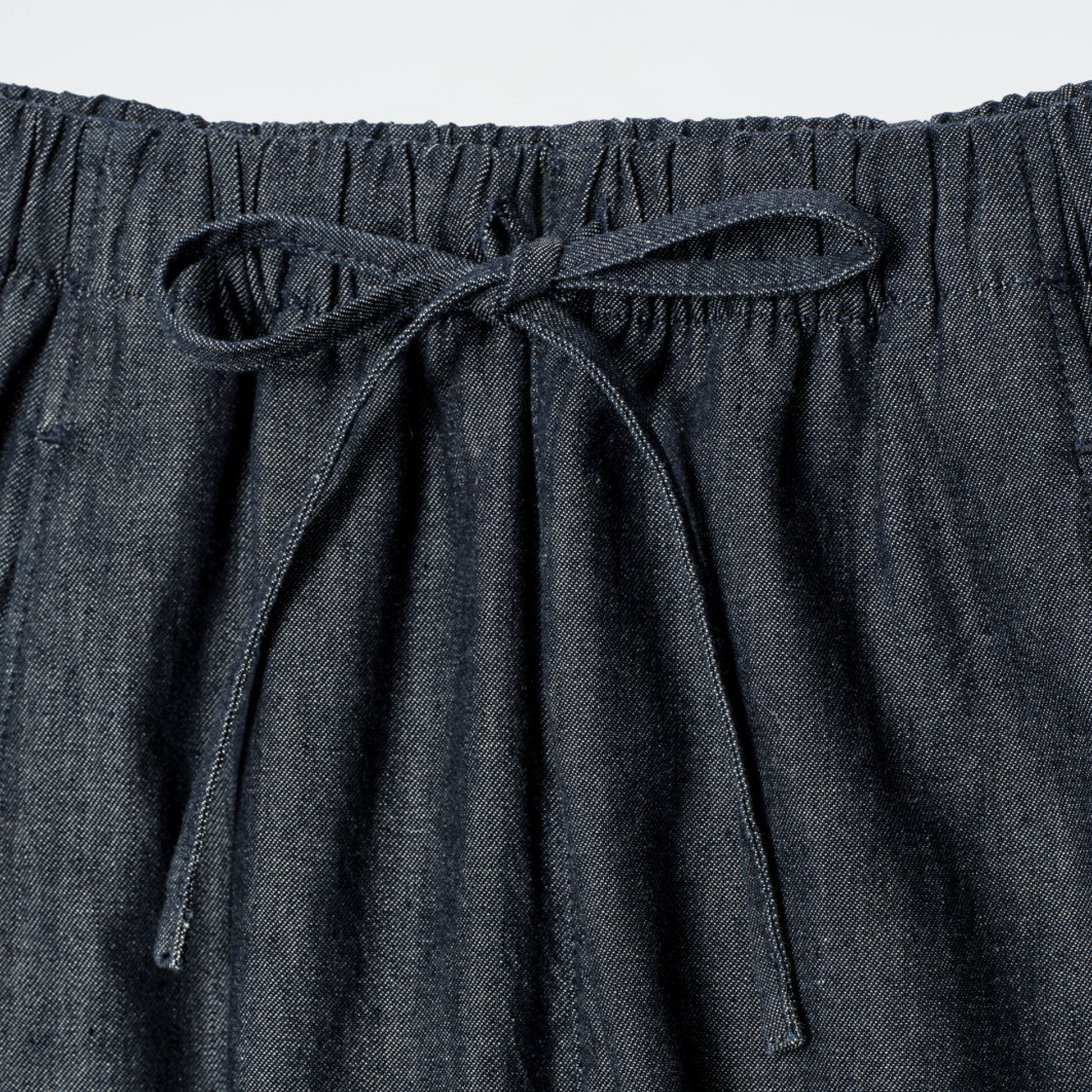 Cos Barrel-Leg Denim Drawstring Pants