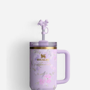 Stanley x LoveShackFancy Flowstate Quencher 40oz Tumbler HappyThoughts