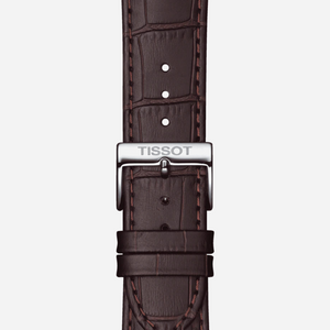 Tissot Classic Dream Quartz White Dial 42mm Leather Strap Watch