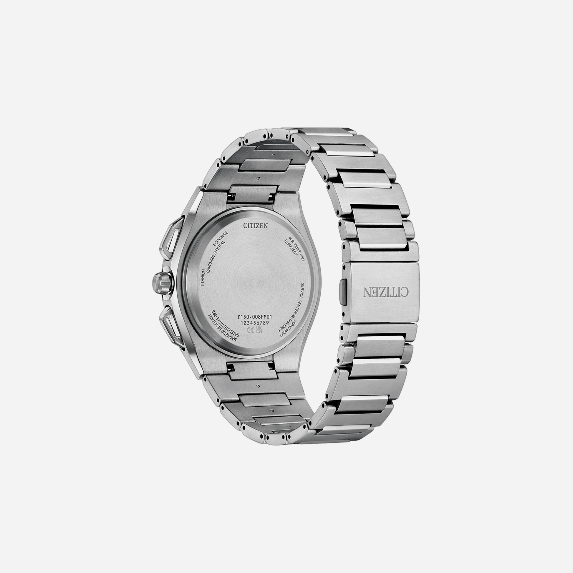 Citizen Satellite Wave X Titanium Gents Watch Black Dial