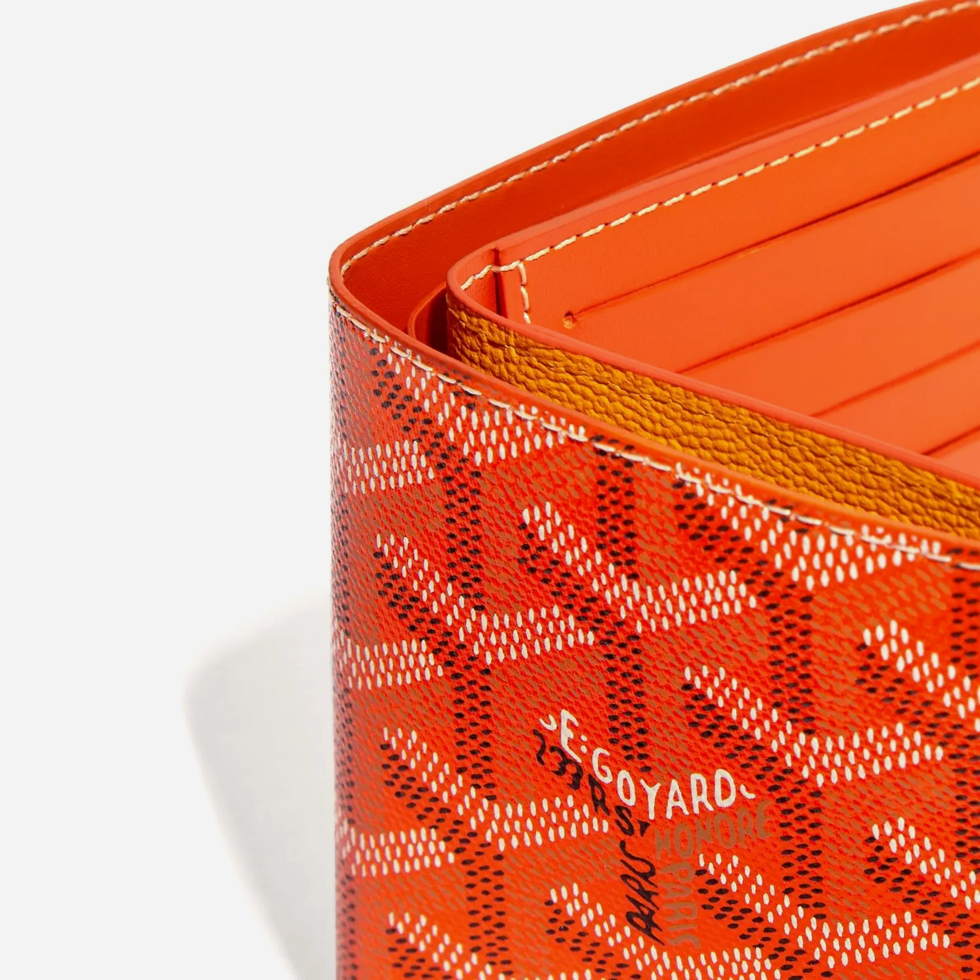 Goyard Victoire Wallet Orange