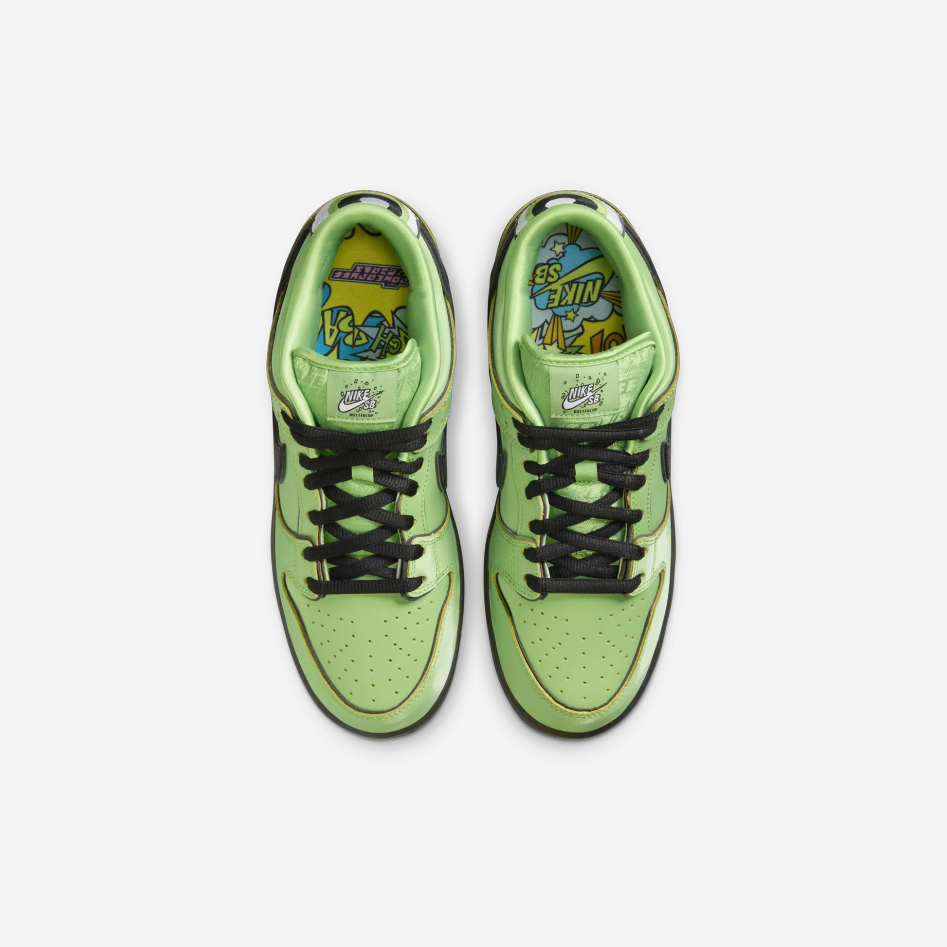 Nike SB Dunk Low x The Powerpuff Girls Buttercup