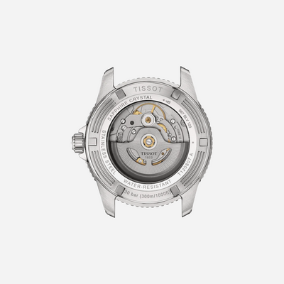 Tissot Seastar 1000 Powermatic 80 Black Dial Two-Tone Rose Gold 40mm