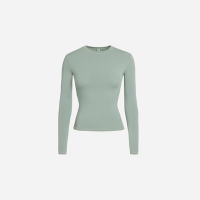 Skims Long Sleeve T-shirt Cotton Jersey