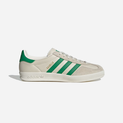 Adidas Gazelle Indoor Chalk White Green