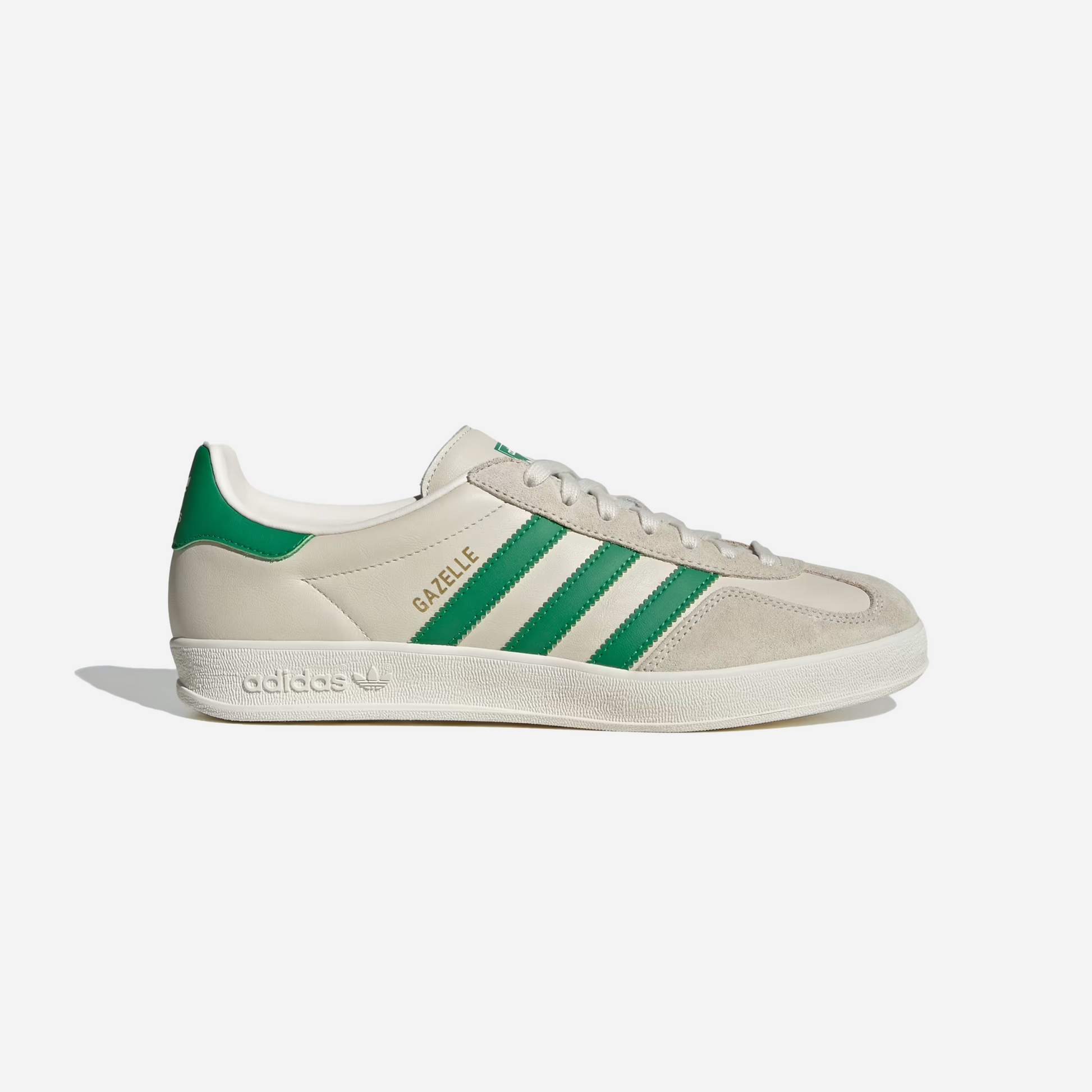 Adidas Gazelle Indoor Chalk White Green