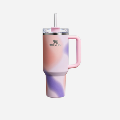 Stanley Quencher H2.0 FlowState Tumbler Rose Petal Motion 40 oz