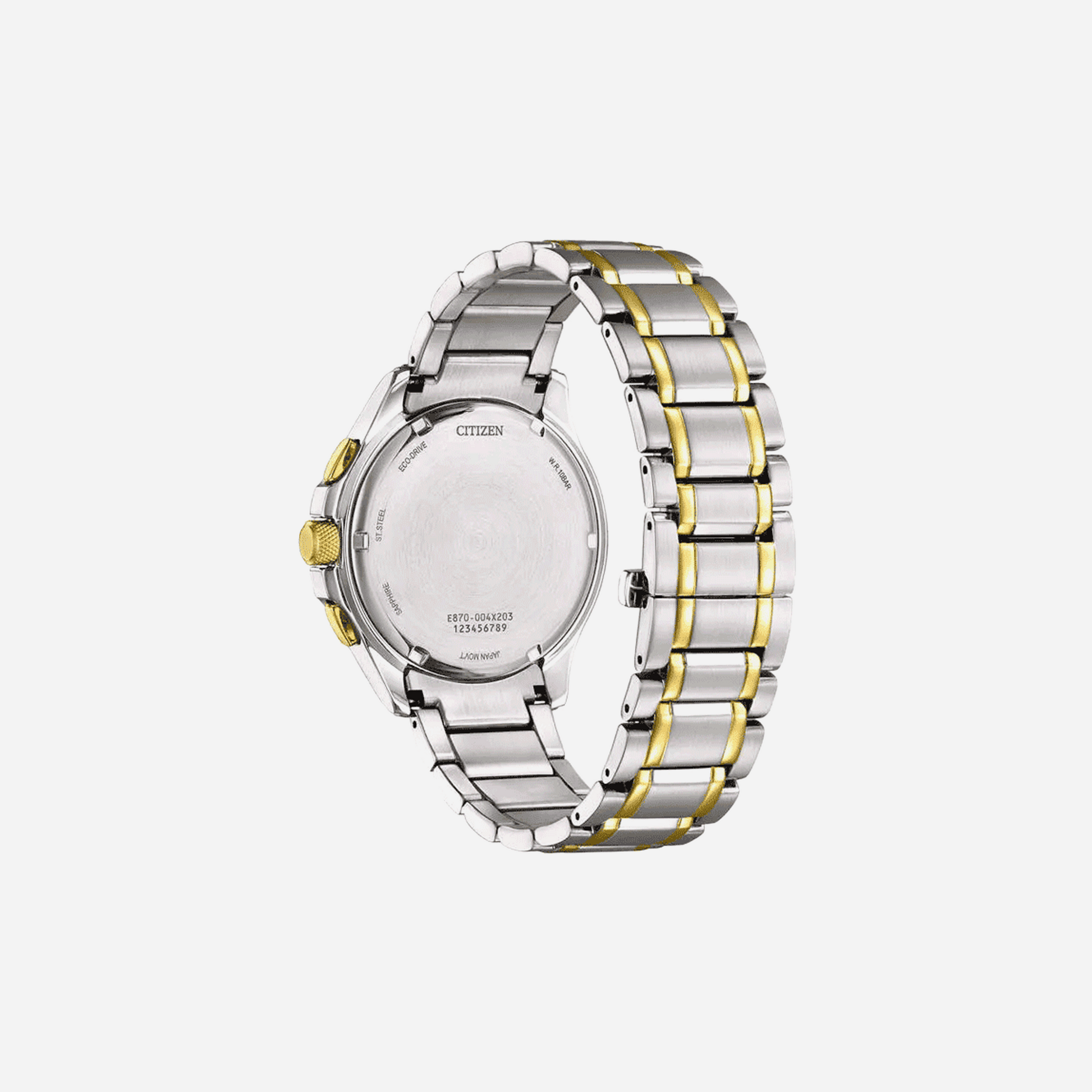 Citizen Eco-Drive Gents Watch Black Dial