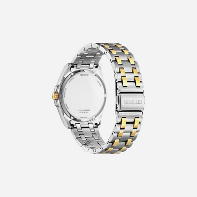 Citizen Men's Stainless Steel Eco-Drive Corso Two-Tone Analog Watch