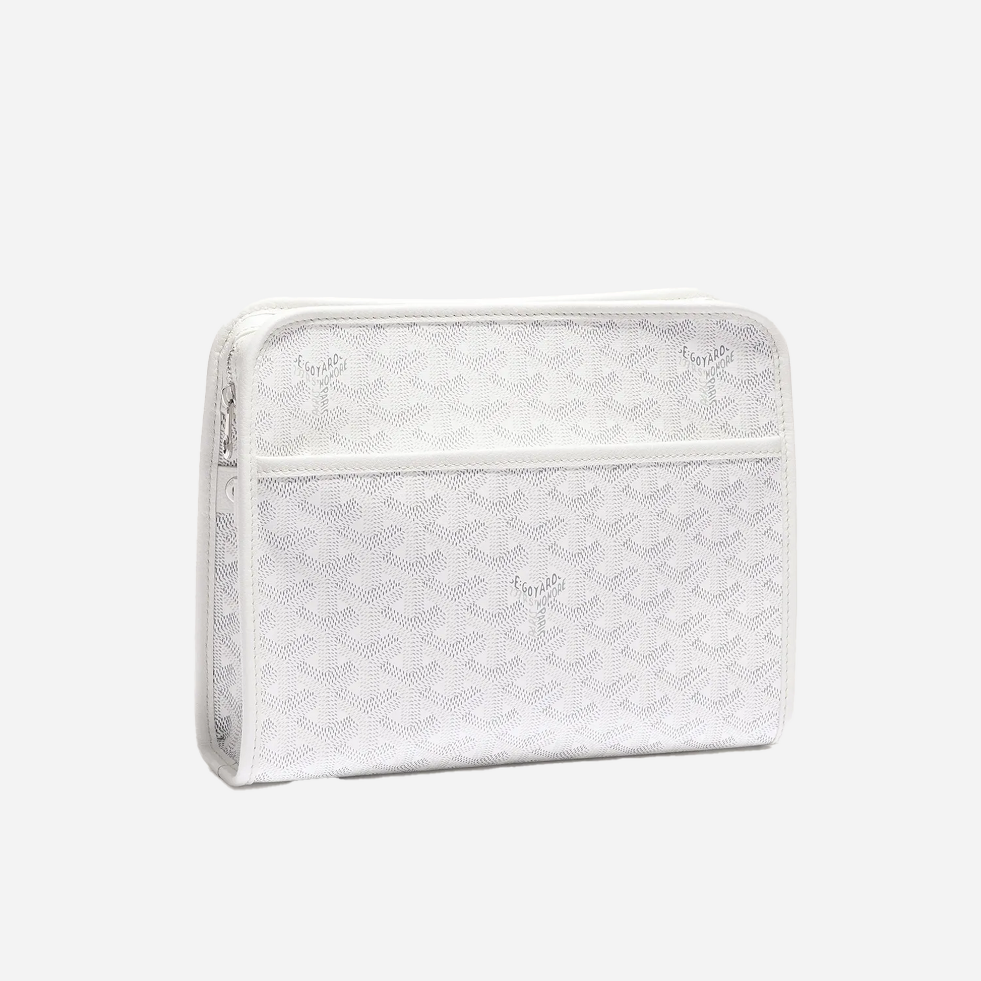 Goyard Jouvence MM Toilet Bag White