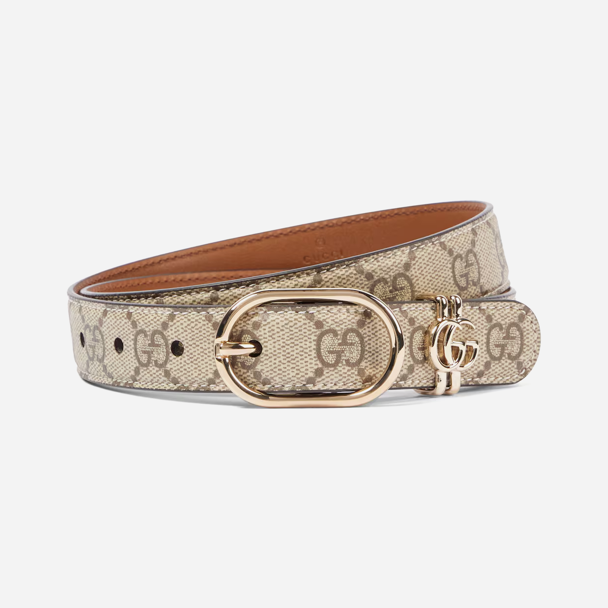 Gucci GG Faux Leather Belt