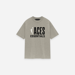 Fear Of God Essentials SS25 Aces Tee Warm Heather