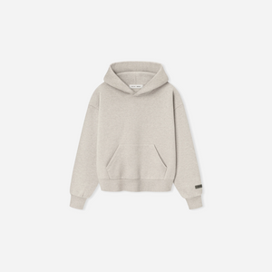 Fear Of God Essentials SS25 Womens Classic Fleece Hoodie- Heather Stone